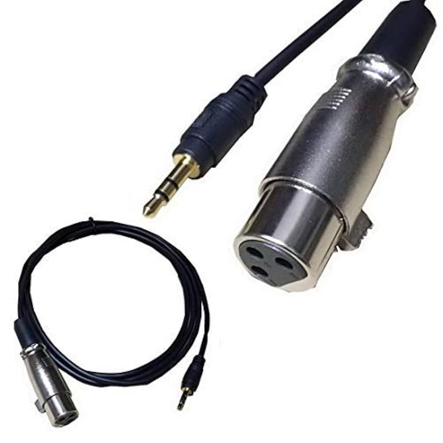 Amazon | Rosebe マイクケーブルケーブル XLR 変換ケーブル 3.5